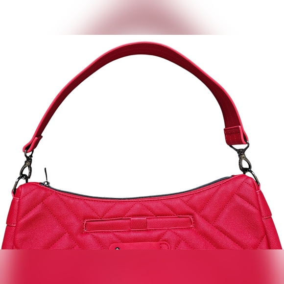 Lug Luxe VL "Harmony" Matte Faux Leather Quilted Shoulder Bag, New With Out Tags - Picture 3 of 9